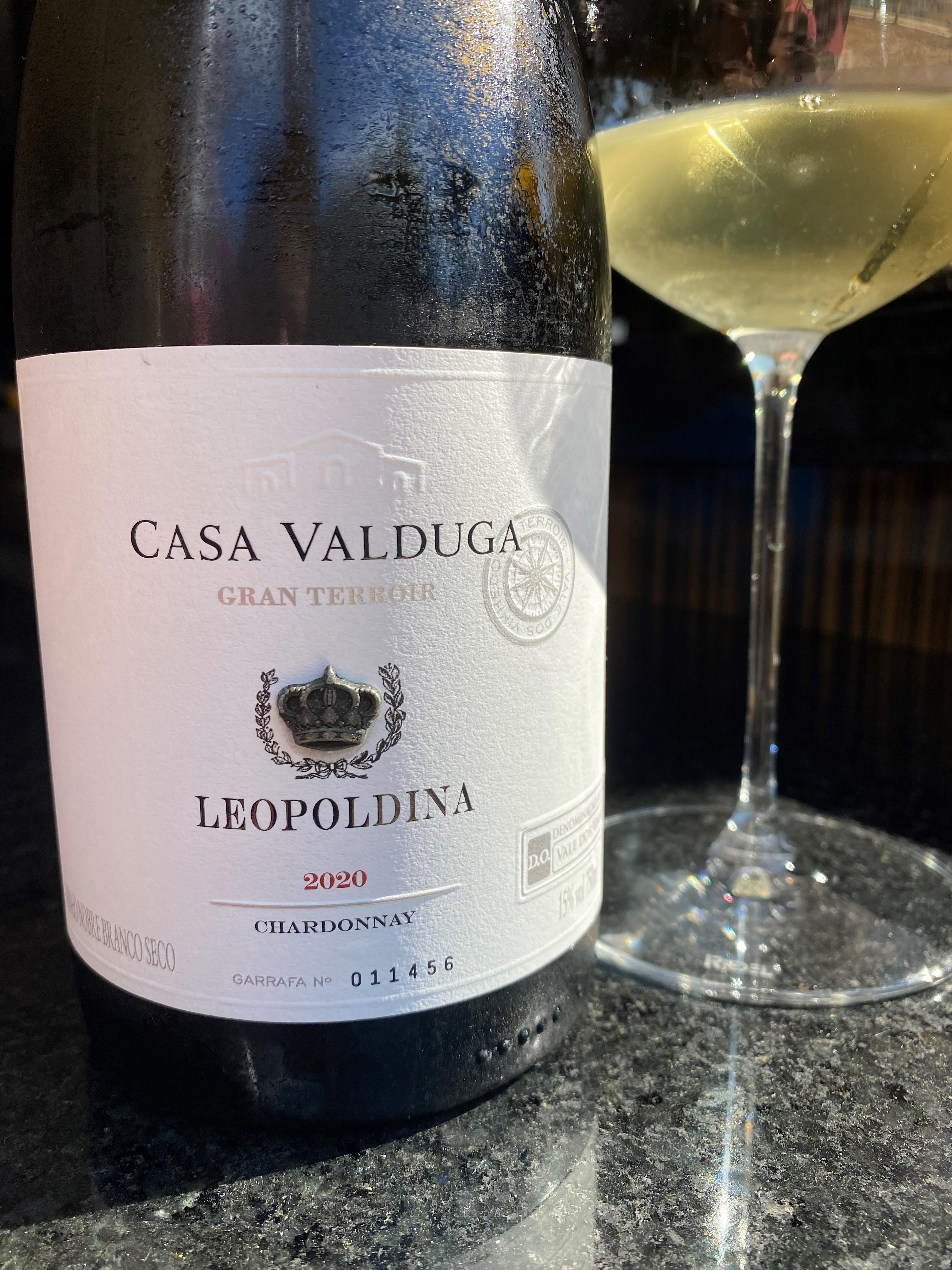 Degustação: Vinho "CASA VALDUGA GRAN RESERVA CHARDONNAY LEOPOLDINA 2020"